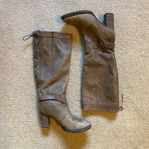 Fabianelli Brown Leather Women’s Boots